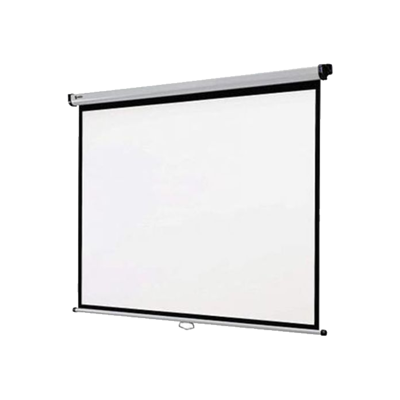 ORAY Ecran Mural a ressort Silencieux 2000 PRO 200 X 200 cm