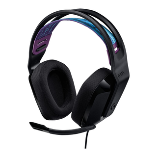 LOGITECH G335 Wired Gaming Headset - BLACK - 3.5 MM