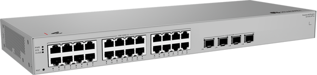 HUAWEI S310S-24T4J (24*10/100/1000BASE-T ports, 4*2.5GE SFP ports, built-in AC power, Fanless)