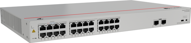 HUAWEI S110-24LP2SR (24*10/100/1000BASE-T ports, 2*GE SFP ports, PoE+, AC power)