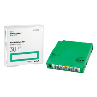 HPE LTO-8 30TB RW Non Cust Lbl 20 Crtg